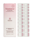 Baesics UV Gelstrips Babyboomer Pink – semi-cured UV Gel-Nagelfolien, 20 Streifen Set