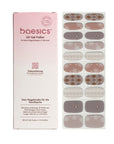 Baesics UV Gelstrips Velvet Stitch – semi-cured UV Gel-Nagelfolien, 20 Streifen Set