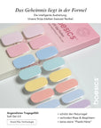 Baesics UV Gelstrips Pastel Symphony – Gel-Nagelfolien Blatt