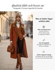 Baesics Bommelmütze mit Wolle – Wintermütze mit Kunstfell-Bommel & Fleecefutter, Bild 2