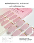 Baesics UV Gelstrips Mondgold – Gel-Nagelfolien Blatt