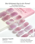 Baesics UV Gelstrips Lavender Luxe – Gel-Nagelfolien Blatt