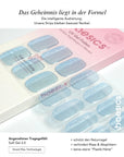 Baesics UV Gelstrips Glacier – Gel-Nagelfolien Blatt