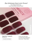Baesics UV Gelstrips Black Matter – Gel-Nagelfolien Blatt
