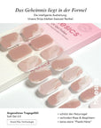 Baesics UV Gelstrips Marmory – Gel-Nagelfolien Blatt