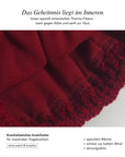 Baesics Bombelmütze – Strickmütze mit Kunstfell-Bommel & Fleecefutter, Bild 4