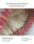Baesics Wintermütze Bunt – Bommelmütze mit Kunstfell-Pompon & Fleecefutter, Bild 4