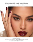 Baesics UV Gelstrips Coffee Pralines – getragener Look an der Hand