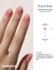 Baesics UV Gelstrips Peach Soda – Vergleich Nagelstudio vs. Gelstrips