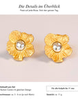 Baesics Button Covers Goldblüte – nickelfreie Knopfüberzüge, Bild 7