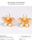 Baesics Button Covers Lilie Gold – nickelfreie Knopfüberzüge, Bild 7