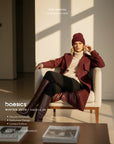 Baesics Wintermütze Schneeflocke – Beanie mit Fleecefutter, Bild 10