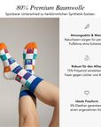 Fancy Socken Retro Grid