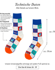 Fancy Socken Retro Grid