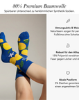 Fancy Socken Midnight Lemon