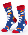 Fancy Socken Regenbogen Wolken
