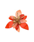 Blumenbrosche Lilie