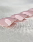 Nude Oval Softgel Press-On Nails