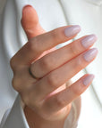 Nude Oval Softgel Press-On Nails