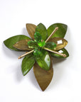Blumenbrosche Lilie
