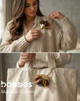 Blumenbrosche Magnolie