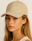 Baesics Nachhaltige Baeseball Cap aus 100% Papier - Unisex – Leicht, Atmungsaktiv & Verstellbar