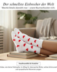 Fancy Socken Rote Herzen