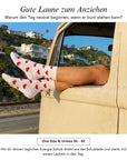 Fancy Socken Rote Herzen