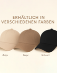 Baesics Nachhaltige Baeseball Cap aus 100% Papier - Unisex – Leicht, Atmungsaktiv & Verstellbar