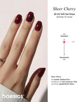 Baesics UV Gelstrips Sheer Cherry