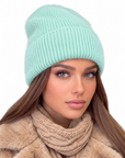 Beanie Angora Mint