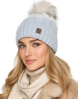 Wintermütze Beanie Babyblau