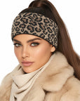 Stirnband Leo Taupe