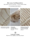 Strickmütze Classic Detail 3