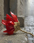 Blumenbrosche Magnolie