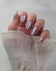 Viola Cat Eye Almond Softgel Press-On Nails