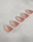 Babyboomer Almond Softgel Press-On Nails