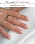 Babyboomer Almond Softgel Press-On Nails