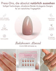 Babyboomer Almond Softgel Press-On Nails