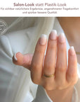 Babyboomer Square Softgel Press-On Nails