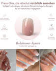 Babyboomer Square Softgel Press-On Nails