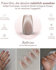 Ballerina Cat Eye Softgel Press-On Nails