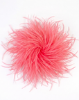 Baesics® Straußenfeder-Brosche & Haarclip in Bubblegum