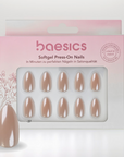 Champagner Almond Softgel Press-On Nails