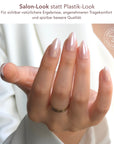 Champagner Almond Softgel Press-On Nails
