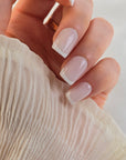 French Classic Square Softgel Press-On Nails