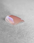 French Glazed Square Softgel Press-On Nails