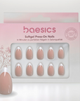 French Classic Almond Softgel Press-On Nails