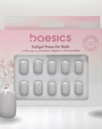 French Classic Square Softgel Press-On Nails