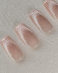 Ballerina Cat Eye Softgel Press-On Nails